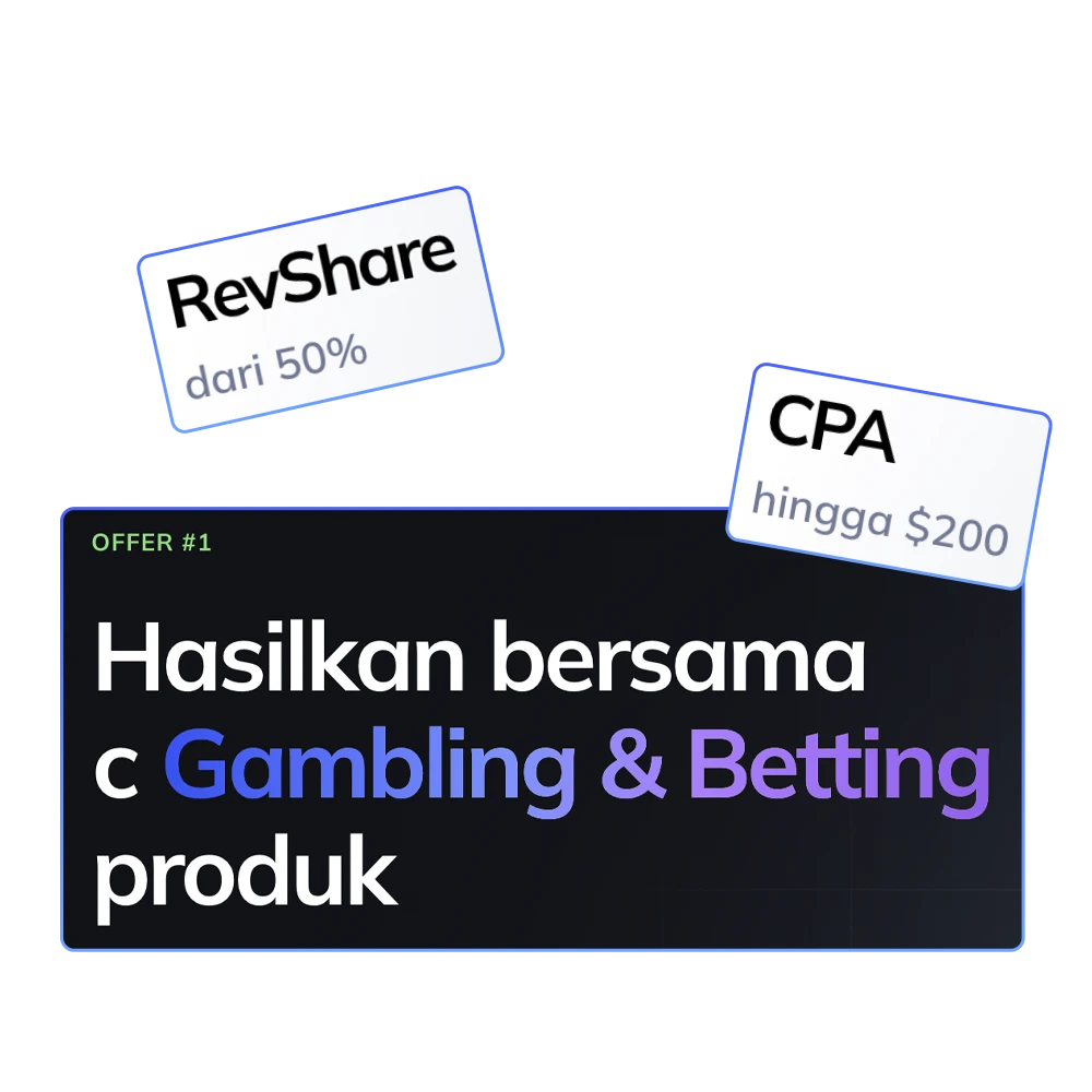 Play with your friends and get extra rewards from the 1win affiliate programme.