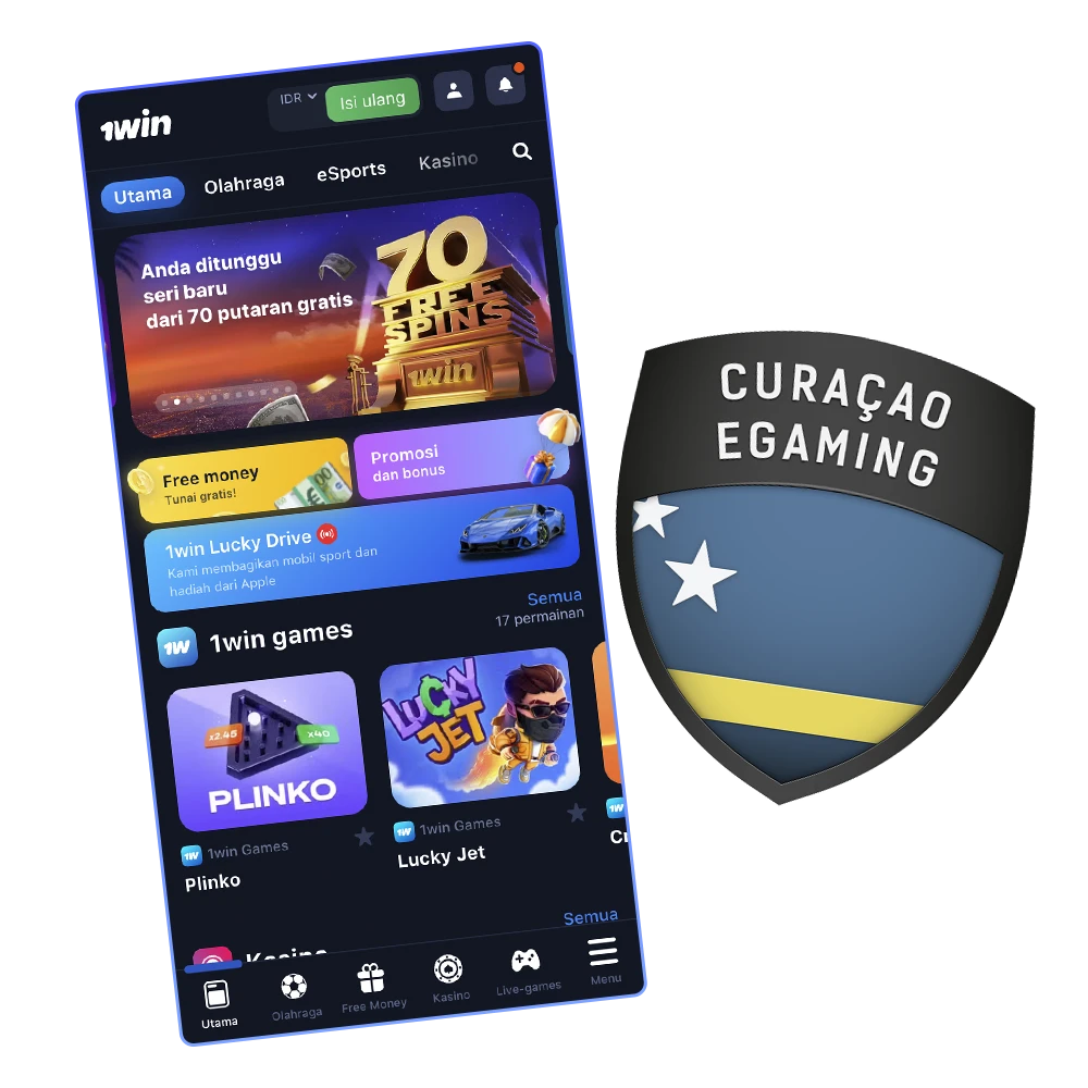 1win is one of the best sites operating under a well-known and trusted licence.