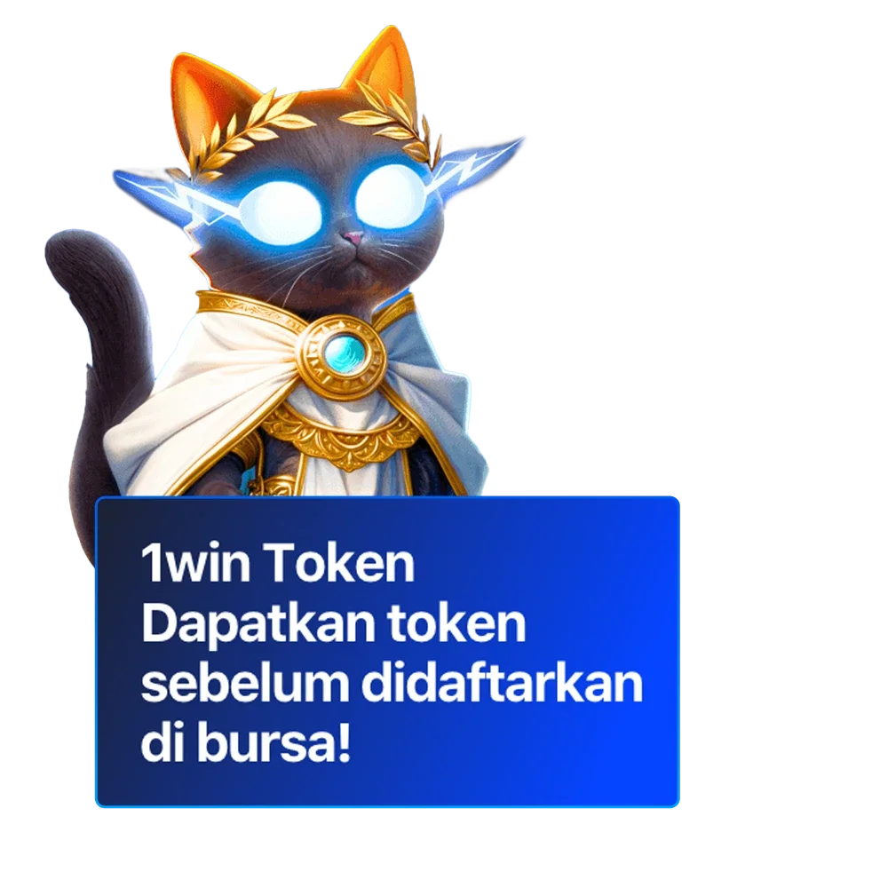 Dapatkan koin bonus dari 1win dan tukarkan dengan uang tunai.