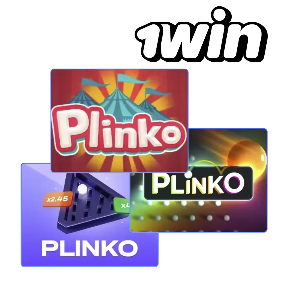Test your luck in the Plinko game from 1win Casino.