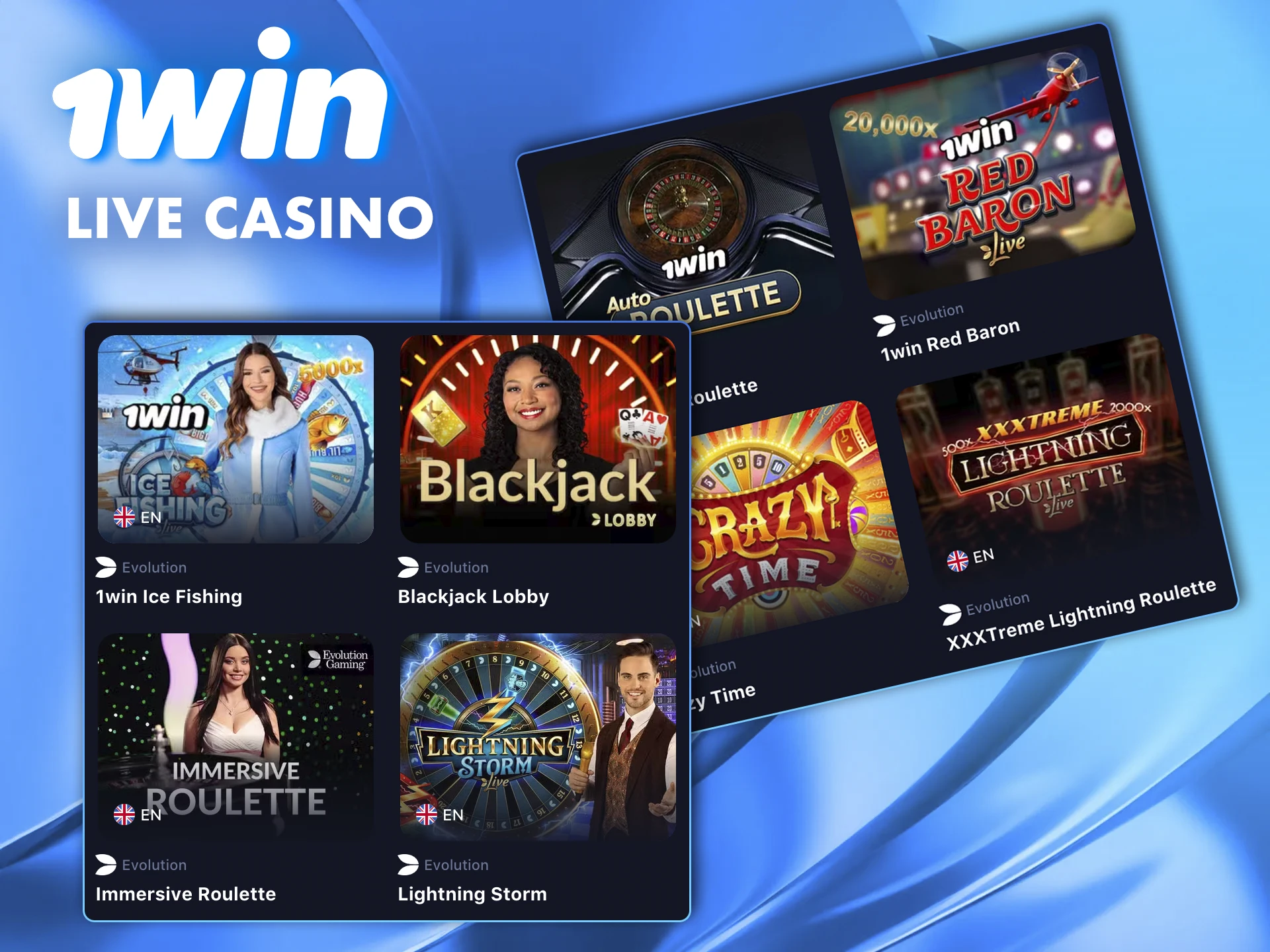 Live Casino is always available on the 1win website, awaiting your big bets and wins.