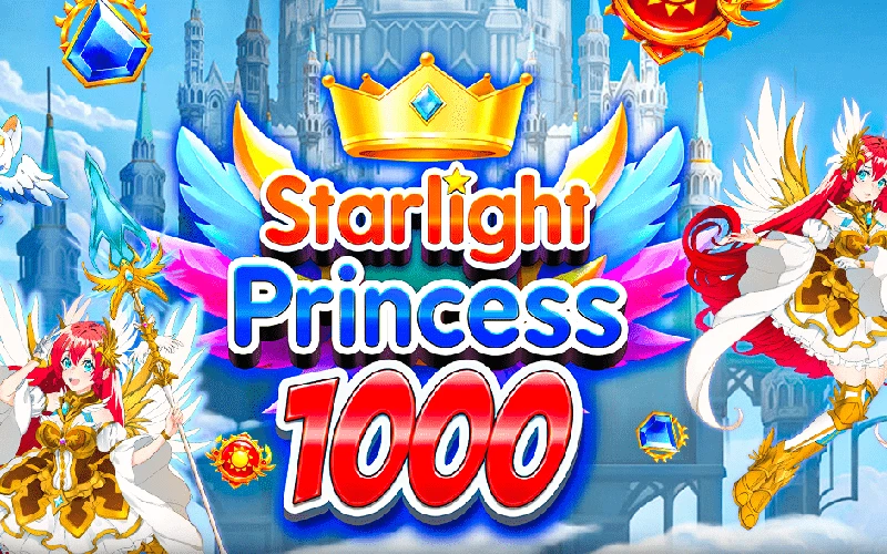 A colourful game with a high RTP, that's what Starlight Princess 1000 from 1win Casino is all about.
