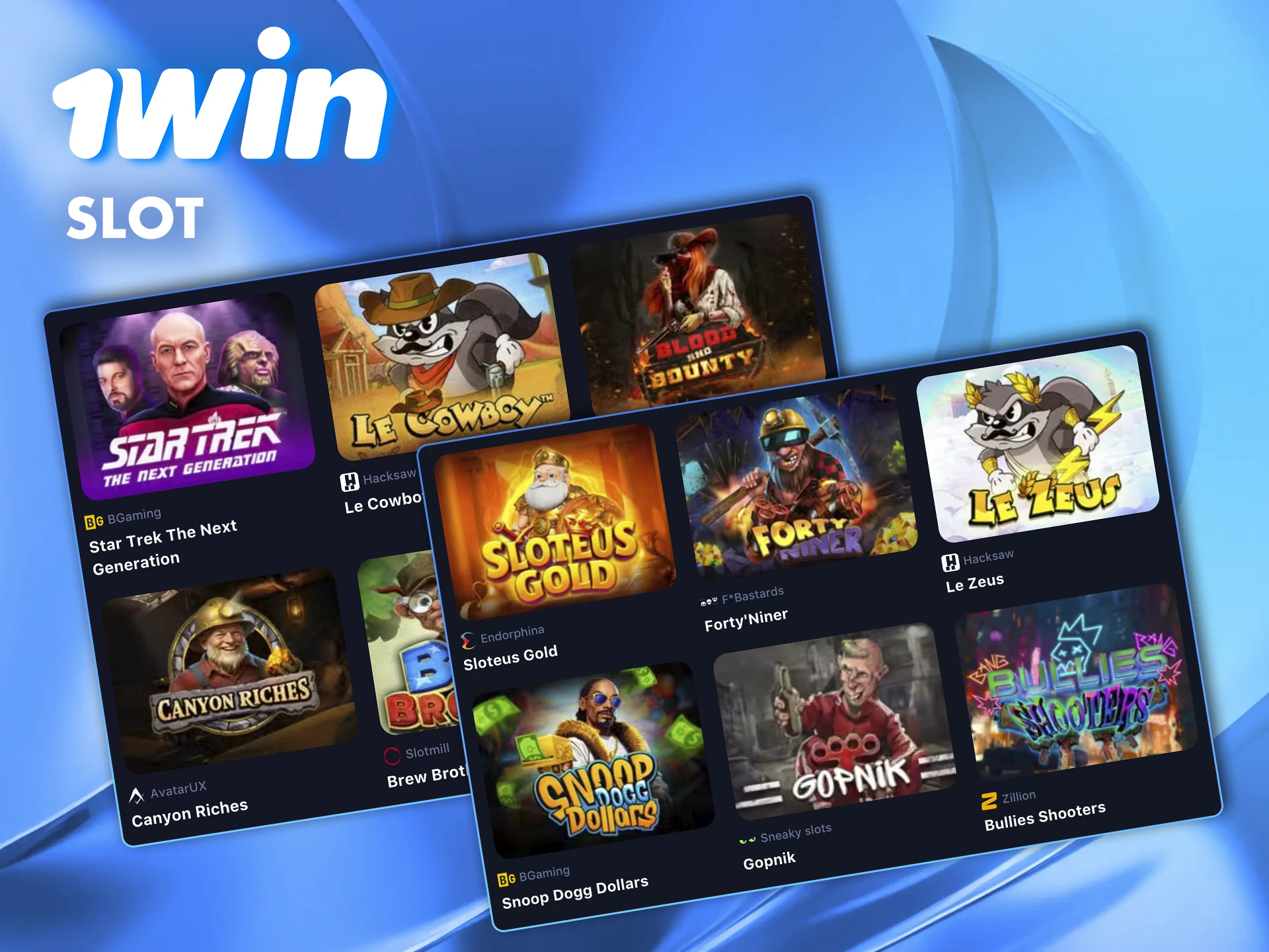 Raih tujuan Anda di situs 1win berkat slot terbaik.